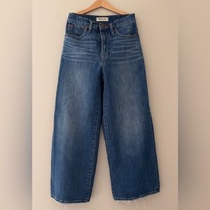 Madewell Wide Leg Cropped Jean